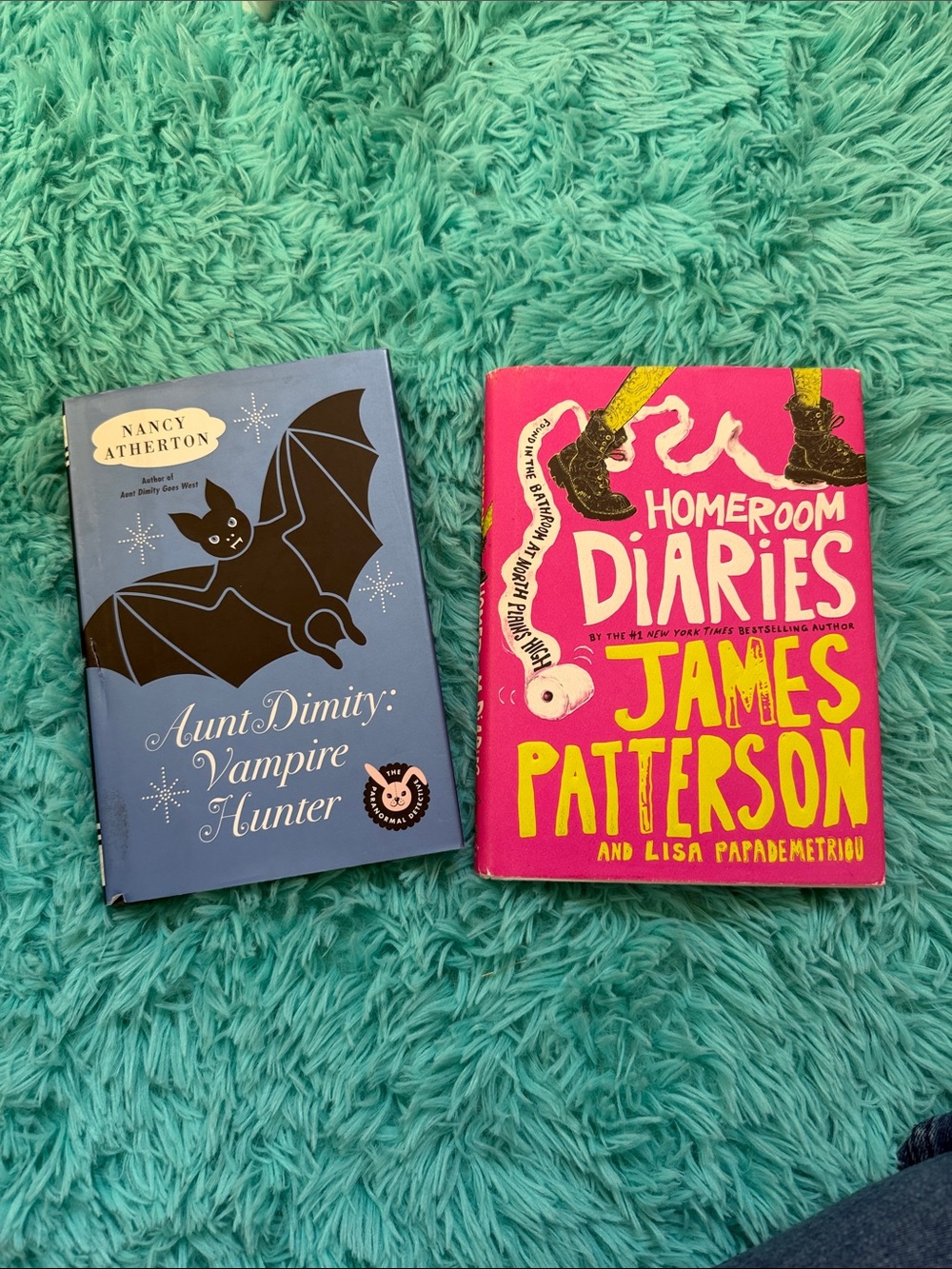 2 Hardcover books